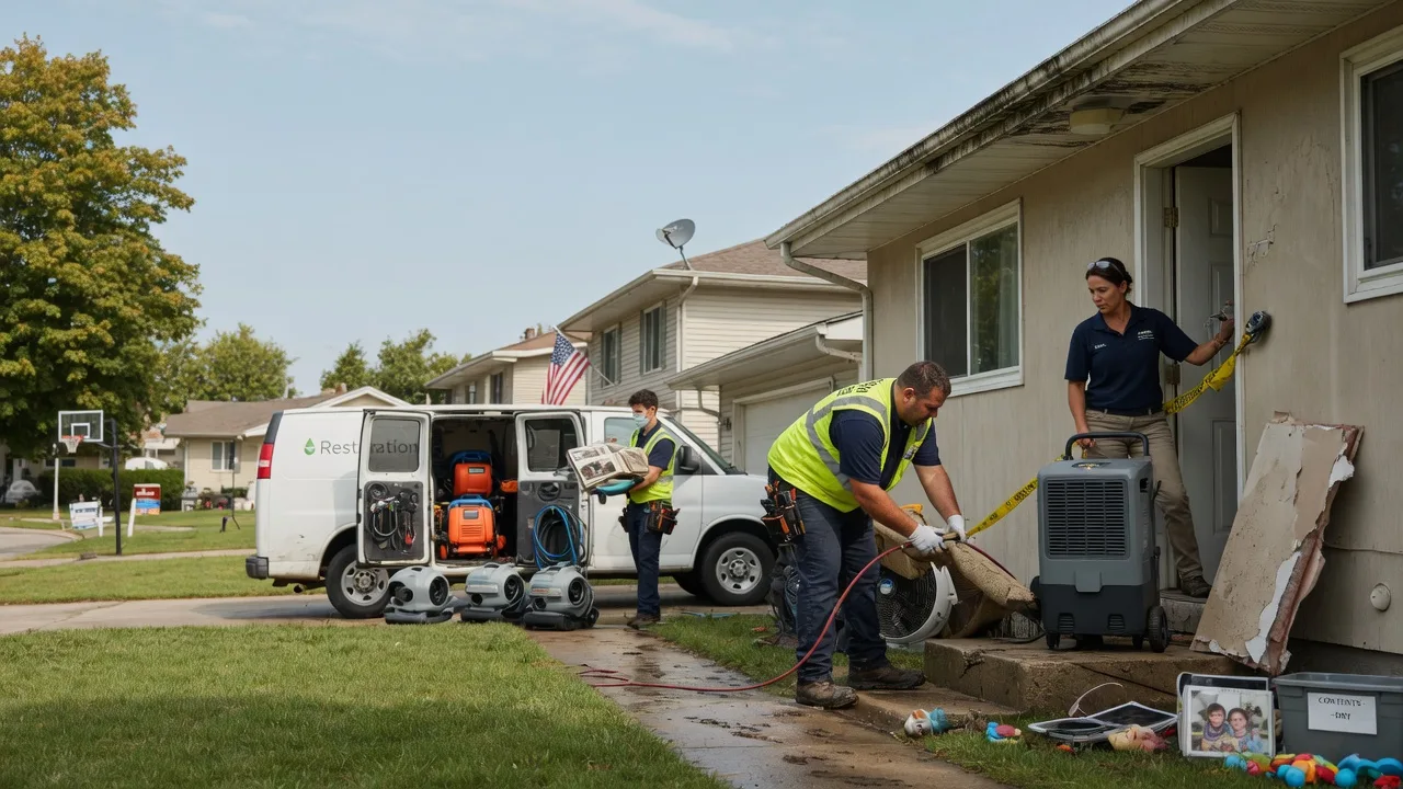 Water Damage Restoration in Greensburg, IN near me